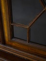 73676: English Made Mahogany Inlaid Corner Cabinet