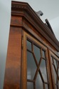 73676: English Made Mahogany Inlaid Corner Cabinet