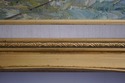 F73598: Framed Oil On Canvas Lake Scene Artist Sig