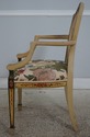 L73275: Pair Of Adams Style Painted Crewelwork Cha