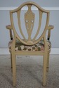 L73275: Pair Of Adams Style Painted Crewelwork Cha