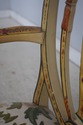 L73275: Pair Of Adams Style Painted Crewelwork Cha
