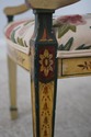 L73275: Pair Of Adams Style Painted Crewelwork Cha
