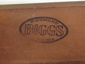 L47541EC: BIGGS Ball & Claw Chippendale Mahogany L