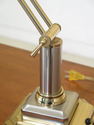 LF47516EC: Brass & Steel Adjustable Arm Desk Lamp