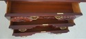 68802: KINDEL 3 Drawer Blockfront Mahogany Chest D