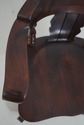 F68833: ETHAN ALLEN Country Pine Swivel Desk Chair