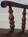 F68833: ETHAN ALLEN Country Pine Swivel Desk Chair