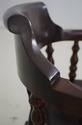 F68833: ETHAN ALLEN Country Pine Swivel Desk Chair