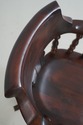 F68833: ETHAN ALLEN Country Pine Swivel Desk Chair