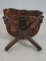 F68833: ETHAN ALLEN Country Pine Swivel Desk Chair