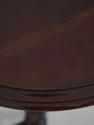 68871: ETHAN ALLEN Round Georgian Court Cherry Ped