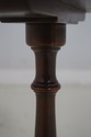 68871: ETHAN ALLEN Round Georgian Court Cherry Ped