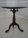 68859: ETHAN ALLEN Georgian Court Cherry Tilt Top 