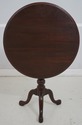 68859: ETHAN ALLEN Georgian Court Cherry Tilt Top 