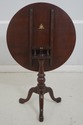 68859: ETHAN ALLEN Georgian Court Cherry Tilt Top 