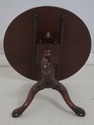68859: ETHAN ALLEN Georgian Court Cherry Tilt Top 