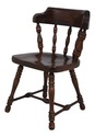 F68838: ETHAN ALLEN Pine Old Tavern Captain’s Ch