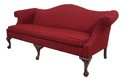 68852: ETHAN ALLEN French Country Camelback Sofa