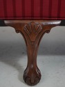 68852: ETHAN ALLEN French Country Camelback Sofa
