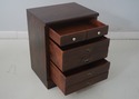 F68869: Pair Of ETHAN ALLEN Pine Rustic Nightstand