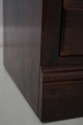 F68869: Pair Of ETHAN ALLEN Pine Rustic Nightstand