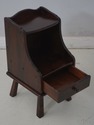 F68837: Pine 1 Drawer 2 Tier Old Tavern Style Nigh