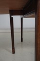 L68792: Unusual Mahogany Drop Side Partners Desk T