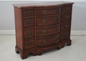 L68885: CENTURY Cherry 12 Drawer Marble Top Server