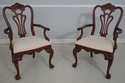 L68887: CENTURY Cherry Dining Room Table & 6 Chair