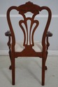 L68887: CENTURY Cherry Dining Room Table & 6 Chair