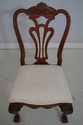 L68887: CENTURY Cherry Dining Room Table & 6 Chair