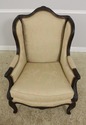 56128EC: EJ VICTOR French Louis XIV Upholstered Pa