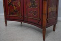 L64712EC: Stunning Paint Decorated 2 Door Commode 