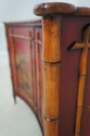 L64712EC: Stunning Paint Decorated 2 Door Commode 