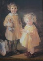 F53961EC: Decorative Framed Art Of 2 Children