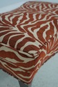 53960EC: ETHAN ALLEN Modern Design Zebra Print Uph