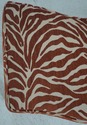 53960EC: ETHAN ALLEN Modern Design Zebra Print Uph