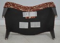 53960EC: ETHAN ALLEN Modern Design Zebra Print Uph