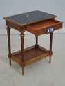 64733EC: EJ VICTOR Neoclassical Marble Top 1 Drawe