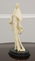 F56169EC: Italian Woman Sculpture by A. Santini