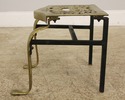 F56202EC: Antique Brass Fireplace Stool