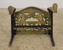 F56202EC: Antique Brass Fireplace Stool