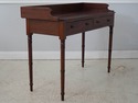 F73595: Antique 19th Century 2 Drawer Mahogany She
