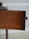 F73595: Antique 19th Century 2 Drawer Mahogany She