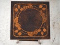 LF73450: Vintage Art Nouveau 2 Tier Plant Stand Pe