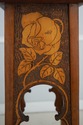 LF73450: Vintage Art Nouveau 2 Tier Plant Stand Pe