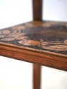 LF73450: Vintage Art Nouveau 2 Tier Plant Stand Pe
