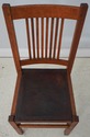 F73439: L& JG STICKLEY Antique Mission Oak Spindle