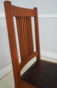 F73439: L& JG STICKLEY Antique Mission Oak Spindle